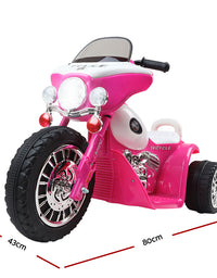Kids Ride On Electric Harley Style Police Motorbike
