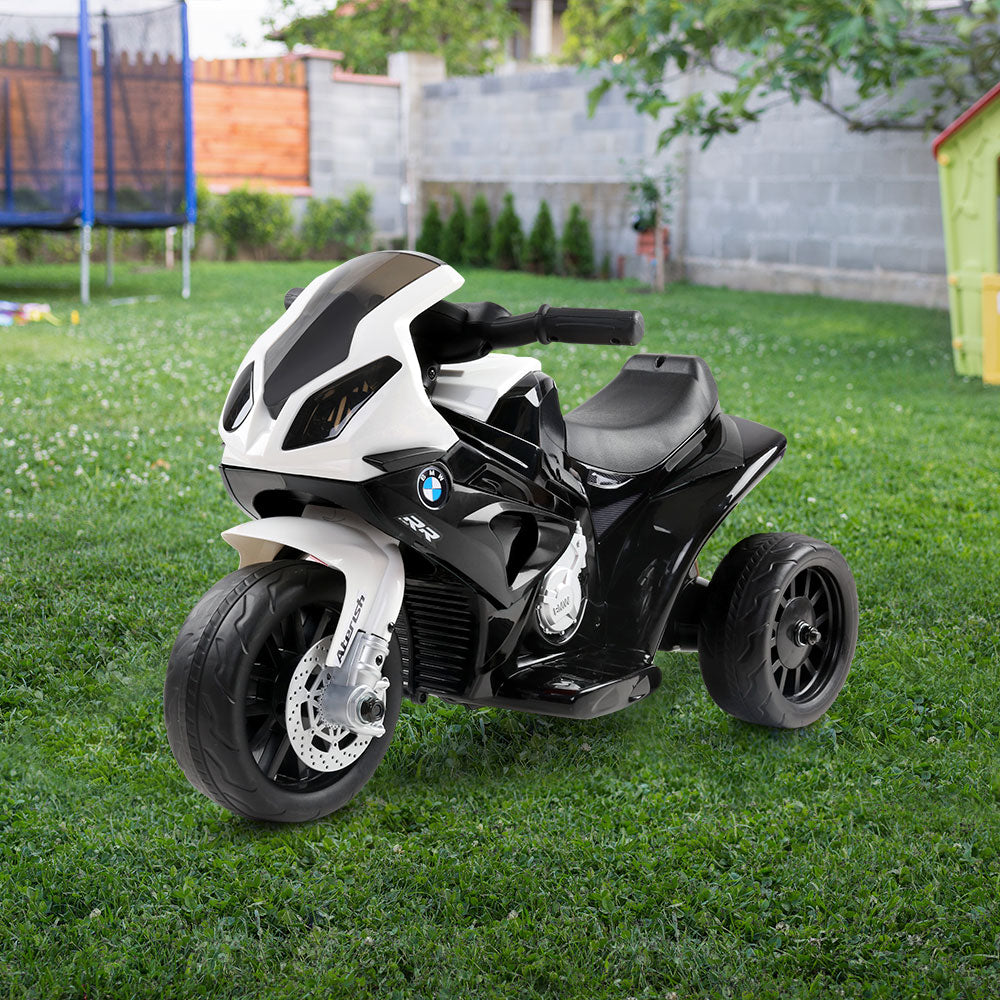 Kids Ride On BMW Licensed S1000RR Black Electric Motorbike