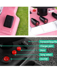 Kids Ride On Pink Electric Truck - Battery Operated
